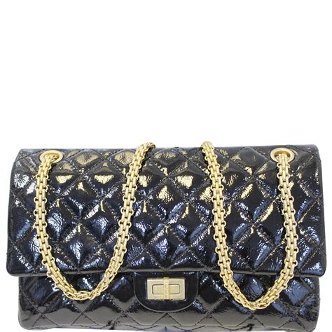 patent chanel flap bag